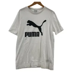 PUMA プーマ プリント半袖Ｔシャツ sizeUS Ｍ/ホワイト
