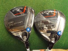 2054 BIG BERTHA (2023) 3W+5W 純正カーボン R カバー有 新品 セット キャロウェイ ビッグバーサ フェアウェイウッド ゴルフクラブ .2055