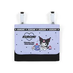 サンリオ(SANRIO) サンリオ ポケットポーチ クロミ クロミちゃん kuromi 11×14×3cm ポケットポーチ キャラクター 989631 SANRIO [クロミ]
