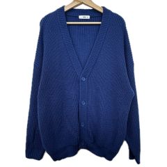 wego WEGO ウィーゴー カーディガン アウター ジャケット ブルー 青　ウィーゴービンテージ ウィーゴーヴィンテージ