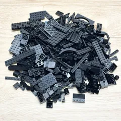 LEGO レゴ ブラック系 中古 パーツ ブロック プレート スロープ アーチ 大量 ばら売り 部品取り LY-240229-02