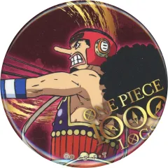 【中古】バッジ・ピンズ ウソップ 「ワンピース アニメ放送1000話記念ビジュアル 缶バッジA」