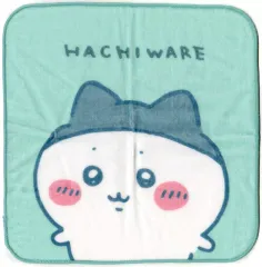 【中古】タオル・手ぬぐい ハチワレ(ライトグリーン) ミニタオル 「ちいかわ なんか小さくてかわいいやつ×Avail」