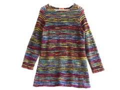 mikihouse - 極美品 ミッソーニ MISSONI ニット セーター ロングスリーブ ボーダー ウール トップス レディース 46 マルチカラー 1240001071835_1.jpg