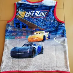 新品ディズニー　カーズ　転写プリント　薄手スリーパー　110cm/130ｃｍ