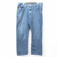 W36/古着 リー Lee ジーンズ メンズ 紺 ネイビー デニム 25sep18 中古 ボトムス ジーパン Gパン ロング パンツ