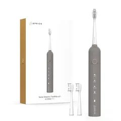 【「家電批評」2024年連続ベストバイ一位受賞(三年連続) 殿堂入り】電動歯ブラシ エペイオス(Epeios) 音波歯ブラシ ソニック 歯ブラシ 電動 ブラシヘッド2本 IPX7 防水 歯磨き Type-C 充電式 180日間使用 誕生日 ギフト プレゼン