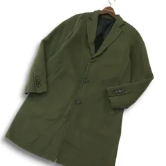 Natupa × ABAHOUSE ナチュパ × アバハウス 秋冬★ メルトン ウール チェスター コート Sz.S メンズのサムネイル