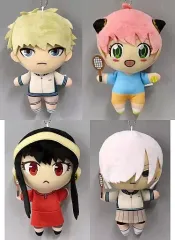 【中古】ぬいぐるみマスコット・ぬいぐるみバッジ 全4種セット ぬいぐるみマスコット～フォージャー家とフィオナ・フロスト～ 「SPY×FAMILY」