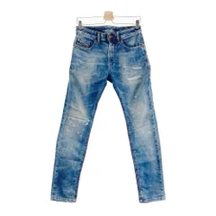 DIESEL ディーゼル THOMMER CB-NE スウェット デニムパンツ  ブルー系 28 [240101418304] メンズ