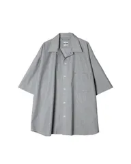 ARMY TWILL アーミーツイル COTTON STRIPE HALF SLEEVE SHIRT BLACK コットンストライプ ハーフスリーブ シャツ ミリタリーのサムネイル