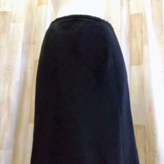 POZZETTA スカート S~M ブラック ポリエステル100%