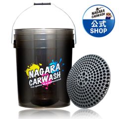 【ながら洗車】バケツ ＋ グリッドガード セット 「形から入って心に至る。」Snow Bucket 用 どこでも洗車 洗車場 キャンプ アウトドア 洗車