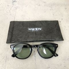 ハウゼンブロス HWZNBROSS J-D SUNGLASS【グリーン】ポリカーボネート素材 サングラス オリジナル バイカーシェード HWZN BROSS UVカットレンズ グリーンレンズ 新品