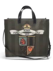 FENDI (フェンディ) ペカンキャンバス クラブ トートバッグのサムネイル