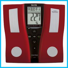 【人気商品】乗るピタ機能で簡単測定 BC-210-RD(レッド) 体組成計 タニタ