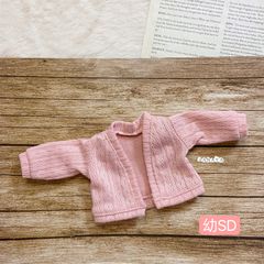 JANAYA ハンドメイド　幼SD服　カーディガン　ピンク　翌日発送