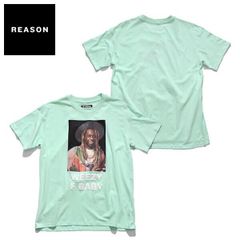 ★希少品★人気★ リーズン【REASON】LIL WAYNE "WEEZY F BABY" Tシャツ 半袖 リル・ウェイン ラッパー ヒップホップ OLIVE GREEN M～XLサイズ 送料無料 reason-rlw-14