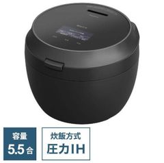 新品★保証★Panasonic SR-V10BA-K 可変圧力IHジャー炊飯器 Bistro 5.5合 ブラック 最高峰モデル ビストロ