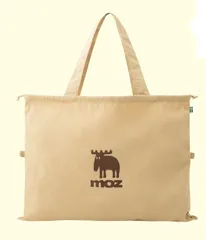 モズ moz 折りたためる 3WAY エコトートバッグ BEIGE ver. 大容量 3WAY 高多機能 トートバッグ 北欧ブランド