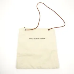 ダブルスタンダードクロージング ショルダーバッグ キャンバス ロゴ 鞄 レディース ベージュ DOUBLE STANDARD CLOTHING 【中古】のサムネイル