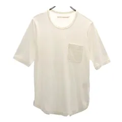 カーリー クルーネック 半袖 Tシャツ 1 ホワイト CURLY 日本製 メンズ 【中古】  【230608】 メール便可