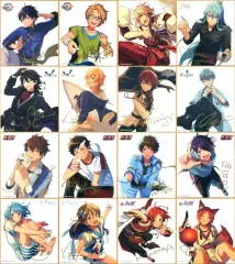 【中古】紙製品(キャラクター) 全16種セット 「あんさんぶるスターズ! ビジュアル色紙コレクション4」