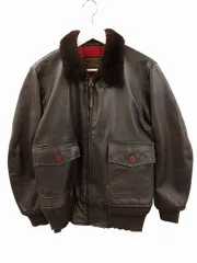 希少✨schott フライトジャケット　G-1 ブラック　ライナー付　38 USED] vintage SCHOTT G-1 JKT | garden730