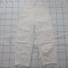 ◇ Θ ZARA ザラ カジュアル系 ホワイトデニムパンツ サイズ34 ホワイト系 メンズ E  【1508250003813】