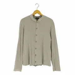 エンポリオアルマーニ EMPORIO ARMANI トルコ製 切りっぱなしレイヤード ニットカーディガン メンズ import：L のサムネイル