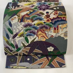 美品☆正絹　証紙あり 白綾苑大庭 七宝 箔 黒 六通 正絹 美品☆正絹 証紙あり 白綾苑大庭 七宝 箔 黒 六通 正絹 - メルカリ