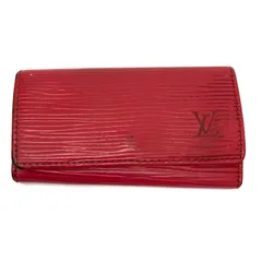 ◆LOUIS VUITTON◆ルイヴィトン  エピ ミュルティクレ4 4連キーケース レッド 赤 ジャンク