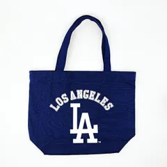 MLB(メジャーリーグ) ドジャース キャンパストートバッグ ブルー