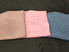 平和屋着物▽本場大島紬 単衣 切嵌流水花文 正絹 逸品 AAAZ2327jh  