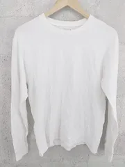 ◇ Champion チャンピオン 長袖 Tシャツ カットソー L ホワイト #  【1002800028276】