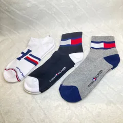 トミー ヒルフィガー　メンズ　ソックス　3足セット