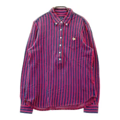 サイズ：2 PEARLY GATES パーリーゲイツ  長袖ポロシャツ ストライプ ピンク系 [240101352892]# ゴルフウェア レディース ストスト