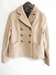 マークバイマークジェイコブス MARC by MARC JACOBS ショートコート ボタン 衿付き ベージュ XSのサムネイル