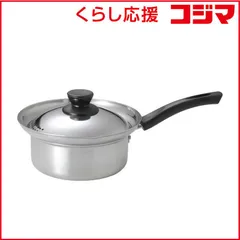 【 新品 未開封 】 カクセー ニルワーカ IH対応ステンレス吹きこぼれにくい湯切り鍋16cm [16cm /IH対応] NW-05 未使用 送料無料のサムネイル