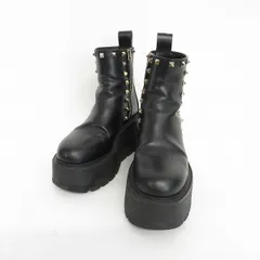 VALENTINO ヴァレンティノ　ブーツ　厚底　ローファー　36 厚底 VALENTINO(ヴァレンティノ) ローファー・オックスフォード