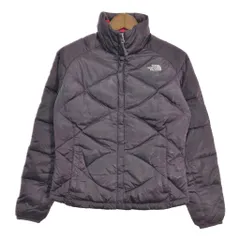 THE NORTH FACE ノースフェイス キルティング ダウンジャケット アウトドア パープル (レディース M) 中古 古着 S5551