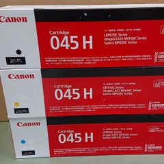 CANON　純正トナー　045H　3色セット（ブラック×１　シアン×１　イエロー×１）【兵庫より発送】