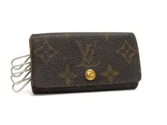 LOUIS VUITTON ルイヴィトン M62631 モノグラム ミュルティクレ4 4連 キーケース 鍵入れ メンズ レディース ブラウン系 DK5950