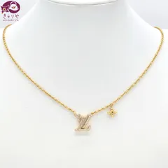 ネックレス・IVアイコニック 楽天市場】【中古】 LOUIS VUITTON ルイ・ヴィトン コリエ・LV