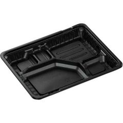 弁当容器 新CZ-22 BS黒 本体と蓋セット 各300枚 - メルカリ