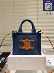 【今日特価】Celine 23SS Denim Shopper Bag セリーヌ 23 春夏 デニム ショッパーバッグ