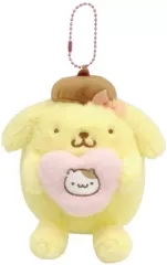 【中古】雑貨 ポムポムプリン 推しハートマスコットチェーン 「サンリオキャラクターズ」