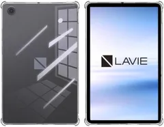 【在庫処分】充電対応 クリアケース 擦り傷防止 薄型 軽量 カバー【ZENGZOUZ】TPU 指紋防止 ケース (T0855/KASTAB08/H05) 全面保護カバー T8 Tab LAVIE (クリア) NEC For