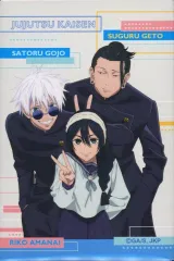 【中古】バッジ・ビンズ 五条悟＆夏油傑＆天内理子 スクエア缶バッジ(スタンドパーツ付き) 「呪術廻戦」