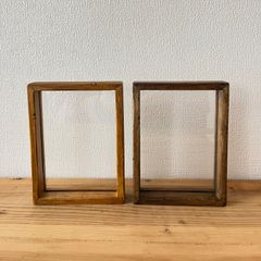 2点セット 古材 木箱 古道具 ヴィンテージ アンティーク ディスプレイ